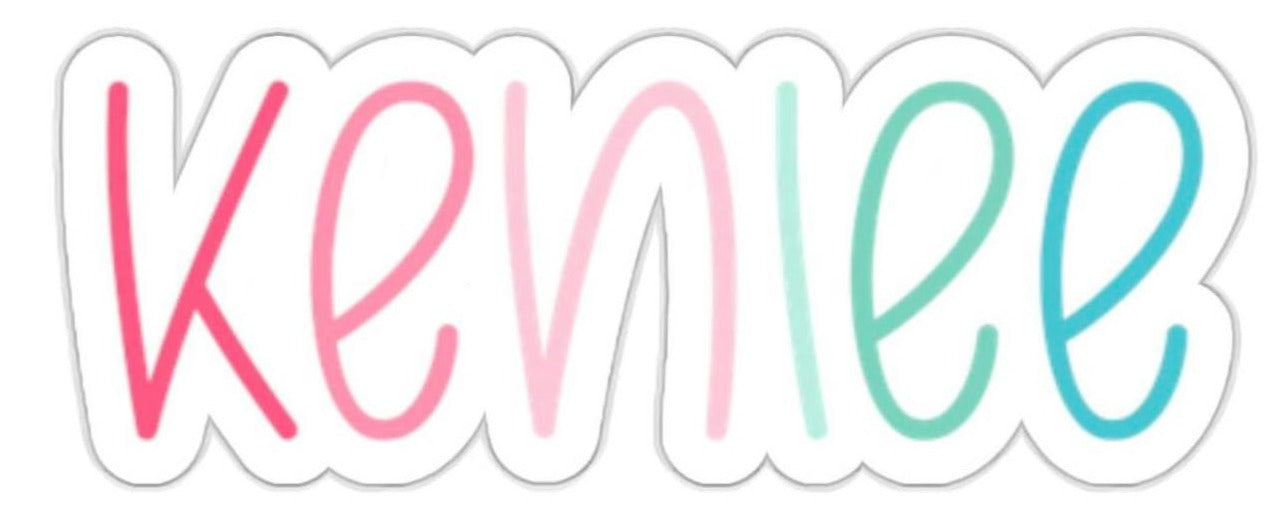 Custom Name Sticker