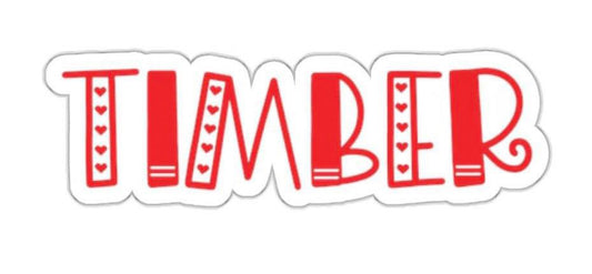Valentine Custom Name - Red